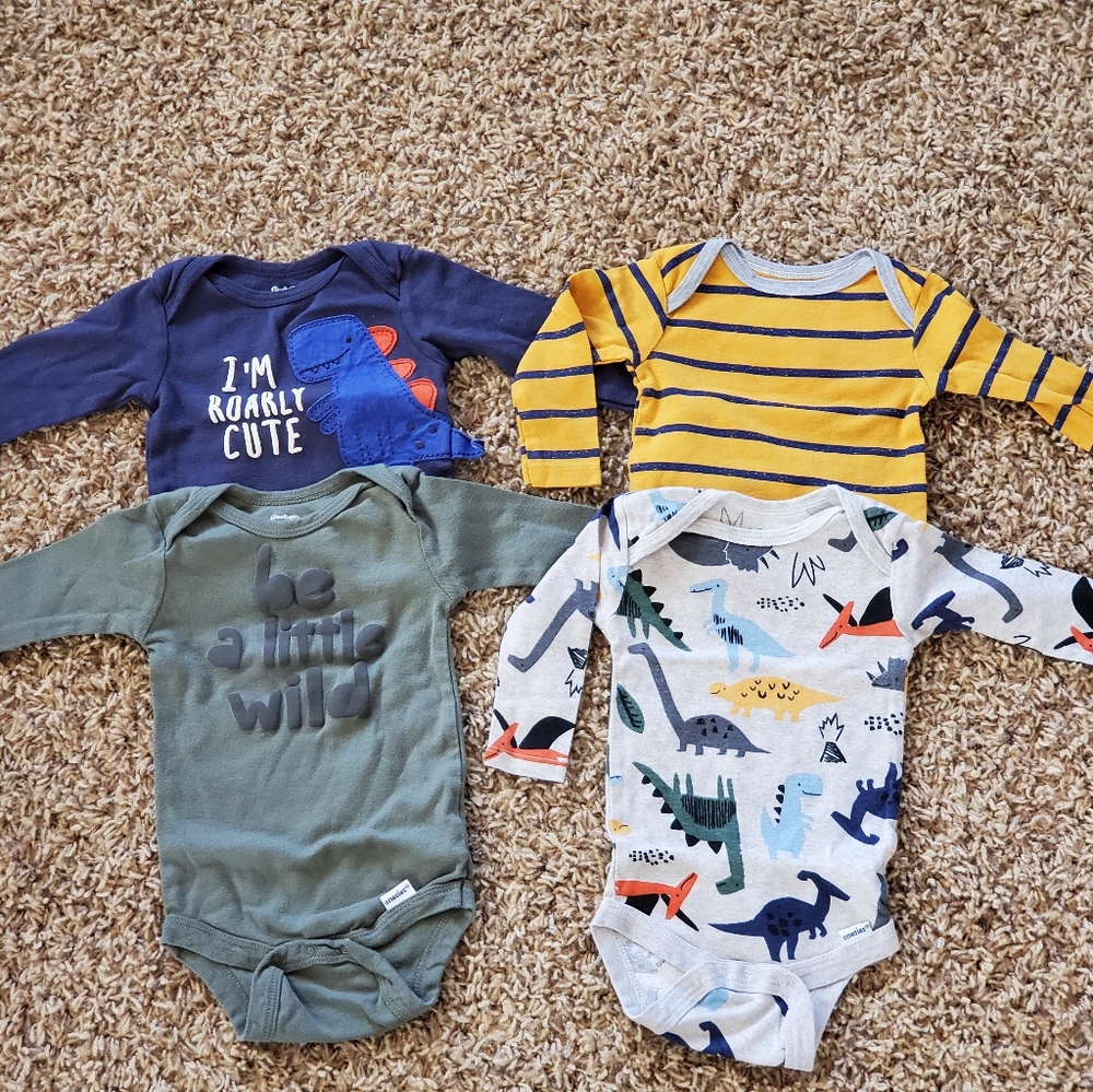 3-6 month bodysuits